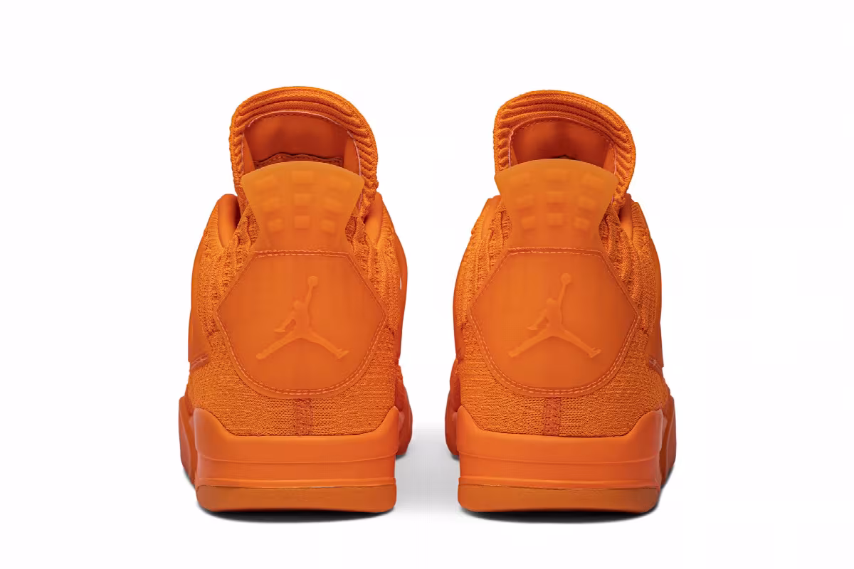 Air Jordan 4 Flyknit Total Orange, view 7