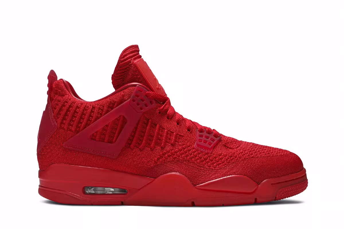 Air Jordan 4 Flyknit University Red, view 2