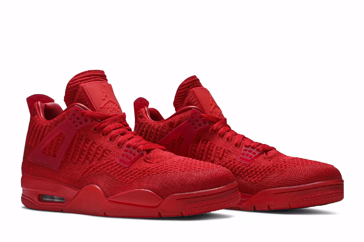 Air Jordan 4 Flyknit University Red, view 9