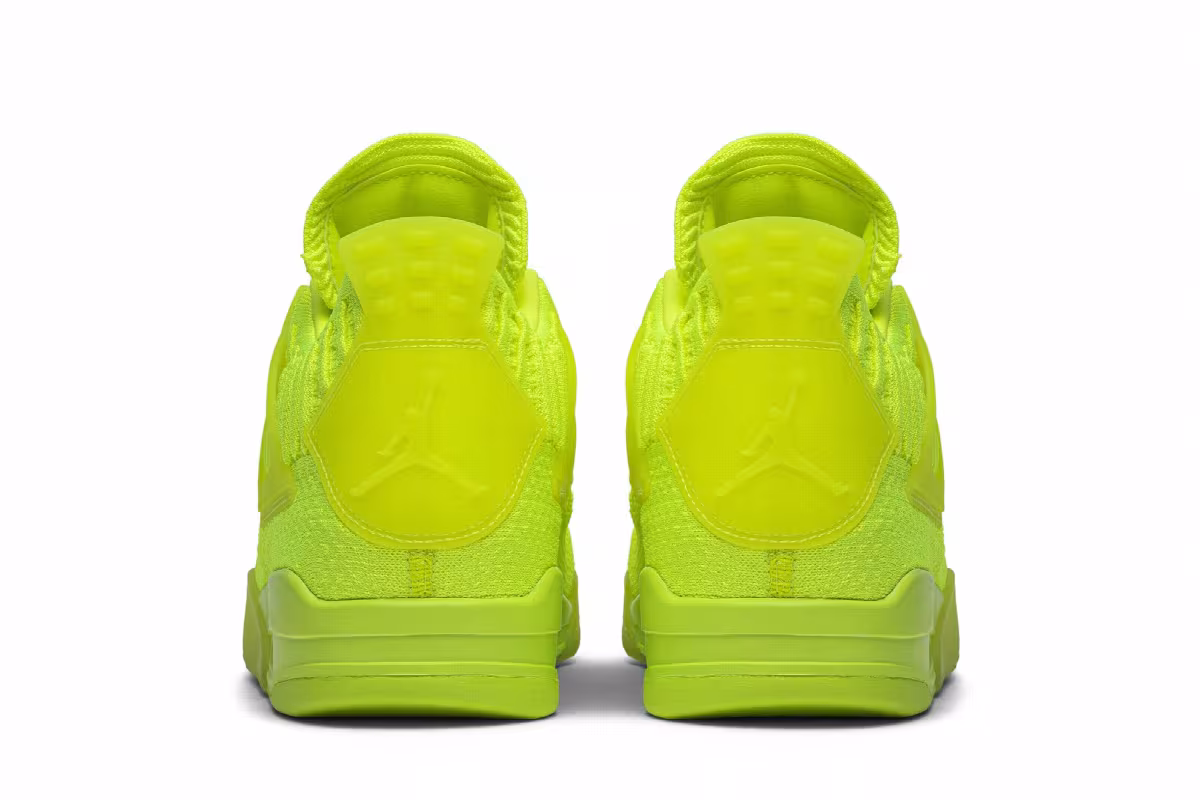 Air Jordan 4 Flyknit Volt, view 7