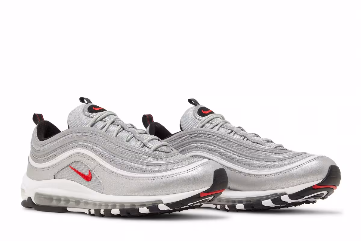 Nike Men's Air Max 97 OG Silver Bullet 2022, view 9