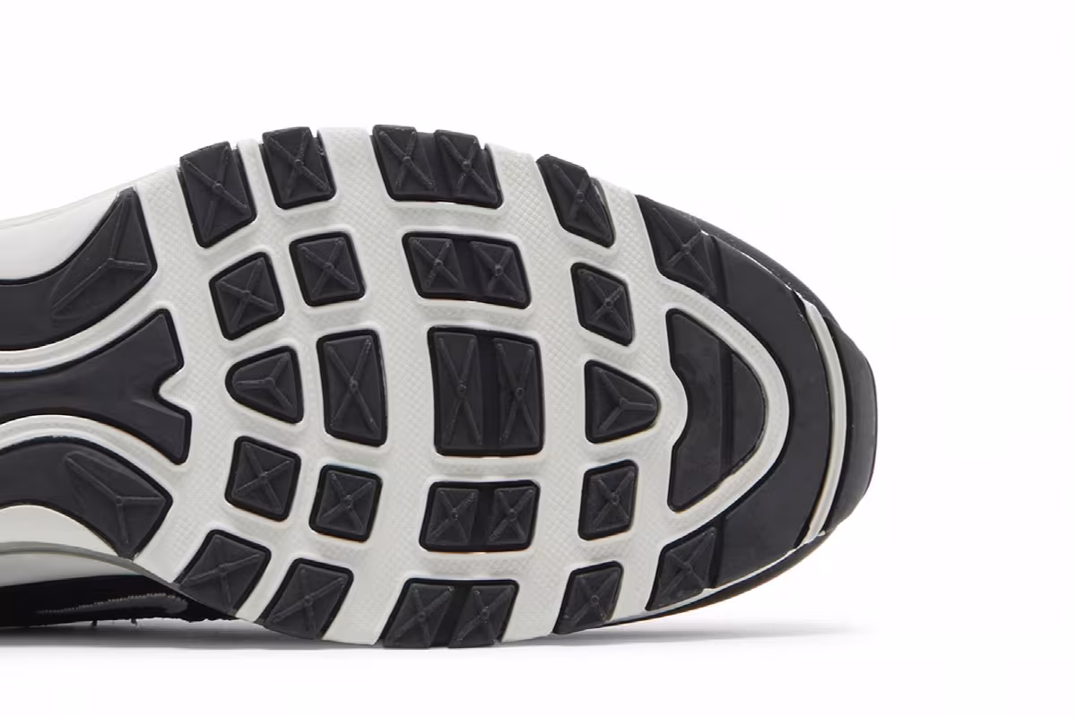 Nike Air Max 97 Black Metallic Silver, view 6