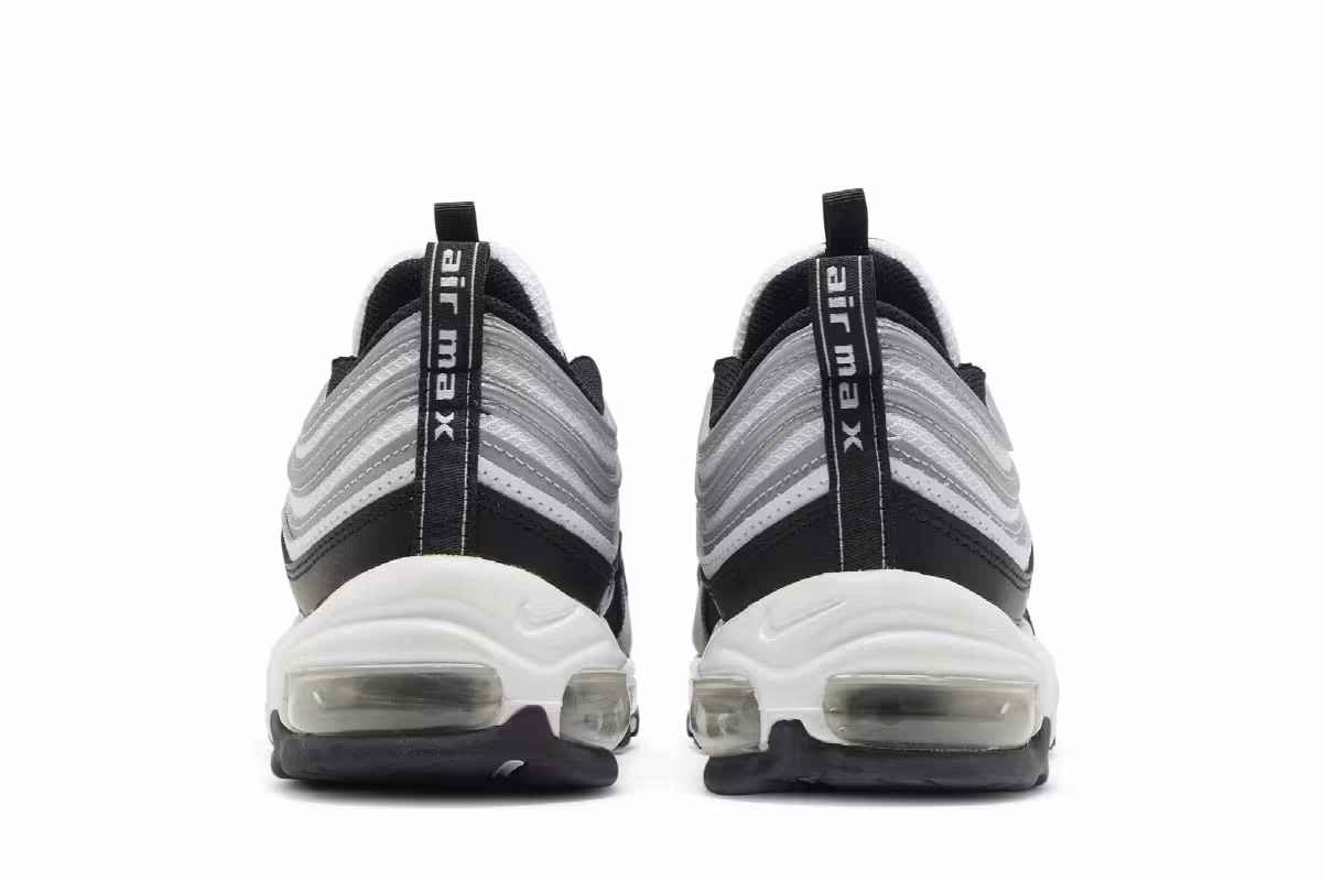 Nike Air Max 97 Black Metallic Silver, view 7