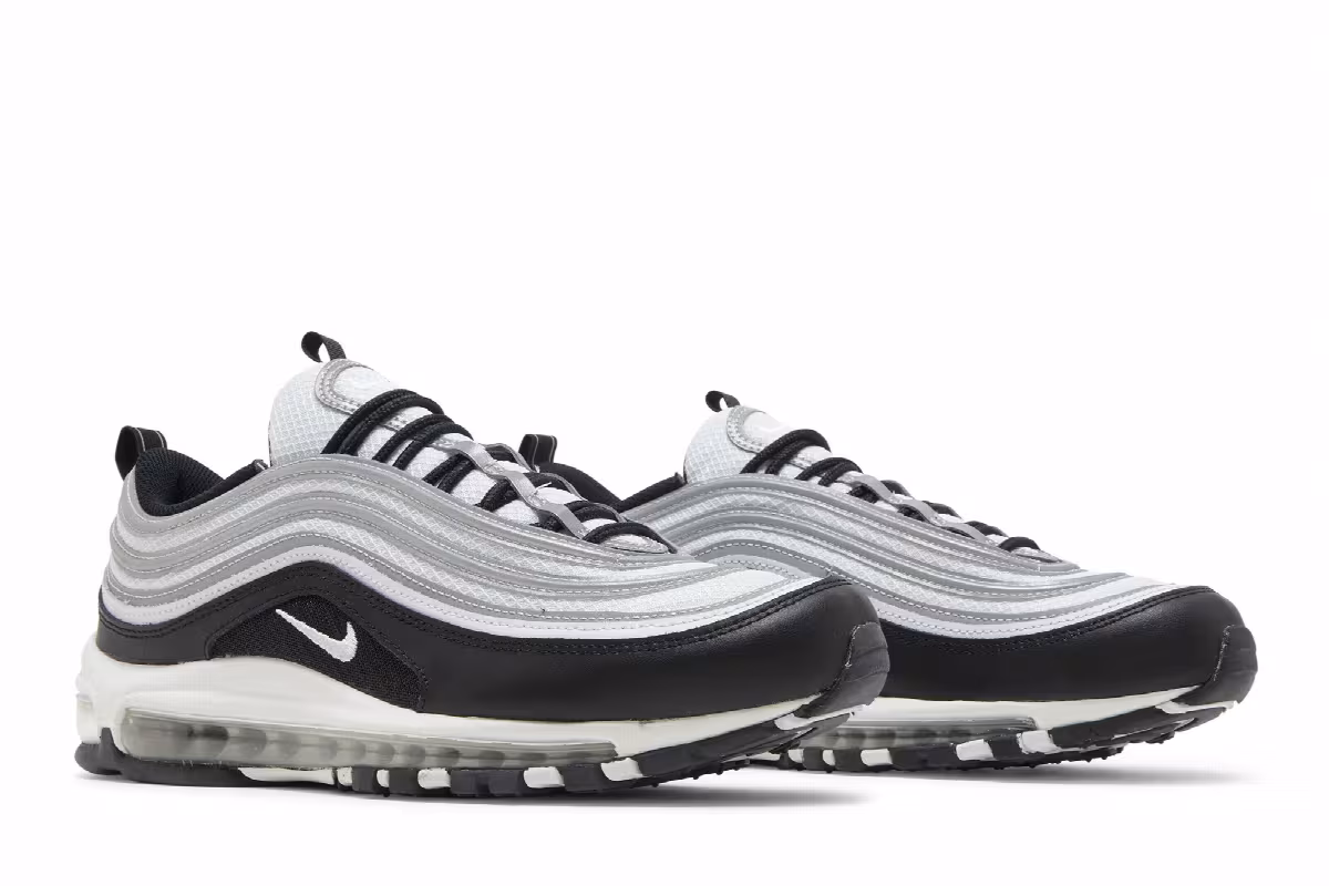 Nike Air Max 97 Black Metallic Silver, view 9