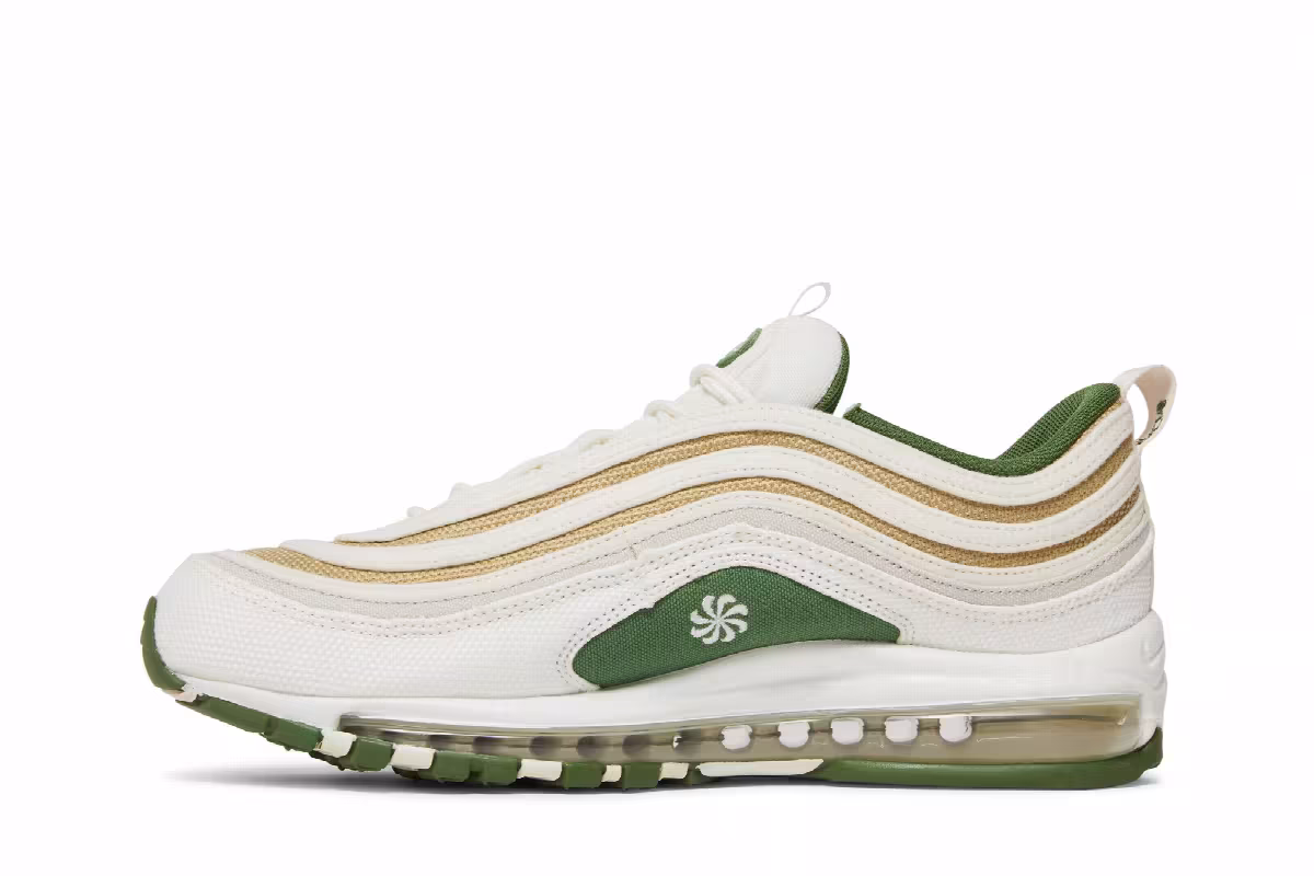 Nike Air Max 97 SE Sun Club - Sail Treeline, view 4