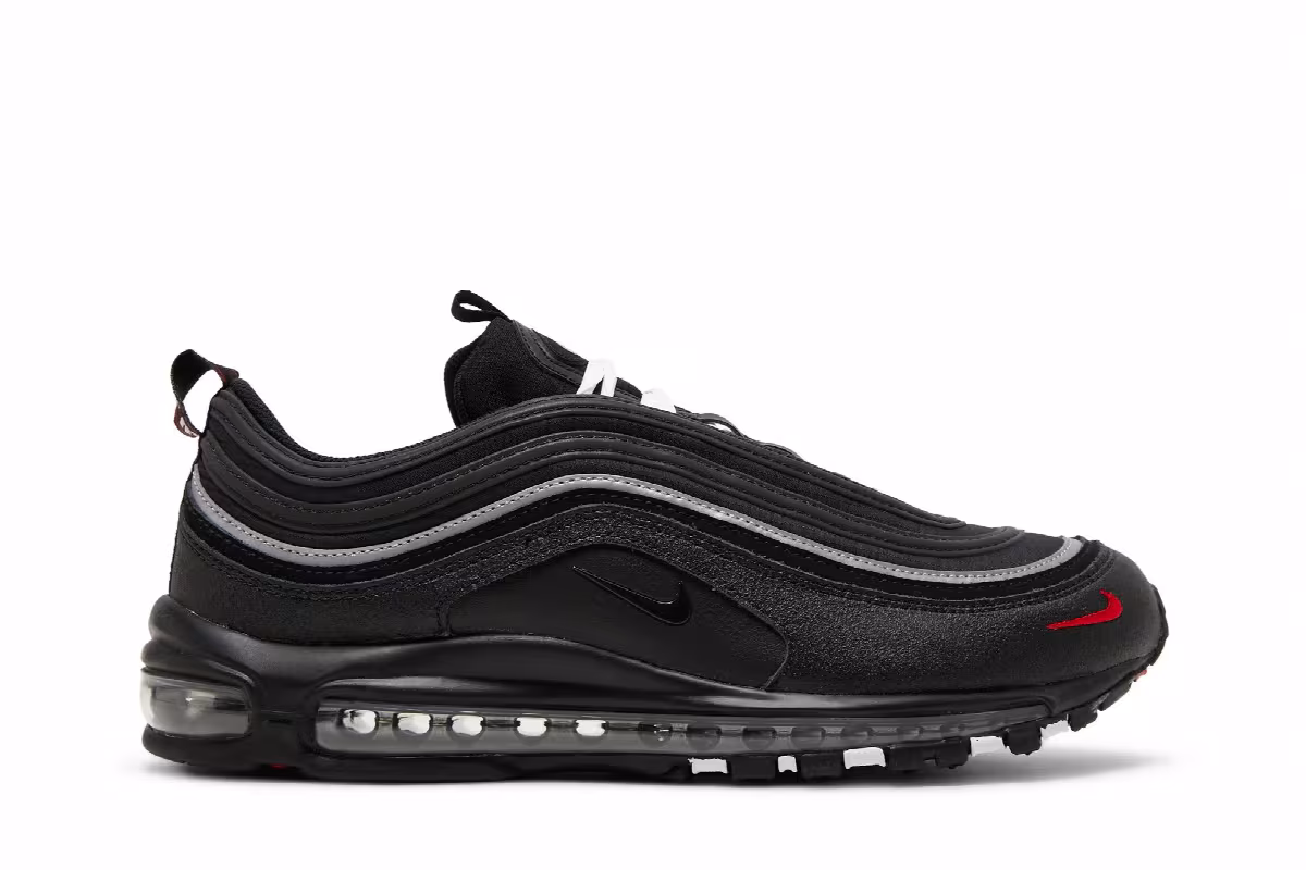Nike Air Max 97 Black Sport Red, view 2