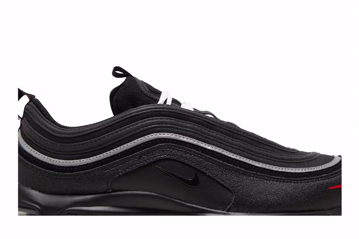 Nike Air Max 97 Black Sport Red, view 3