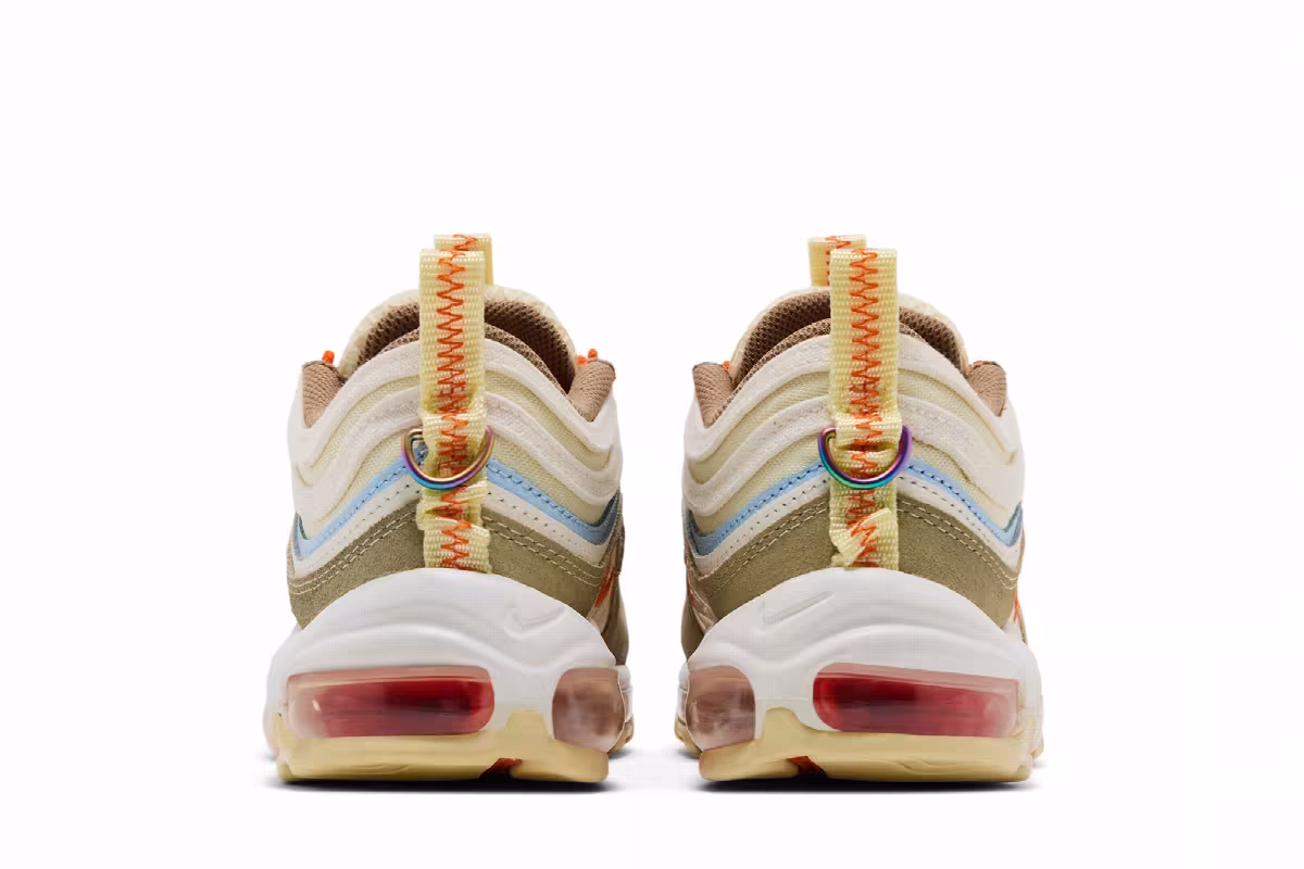Nike Air Max 97 Alabaster Safety Orange, view 7