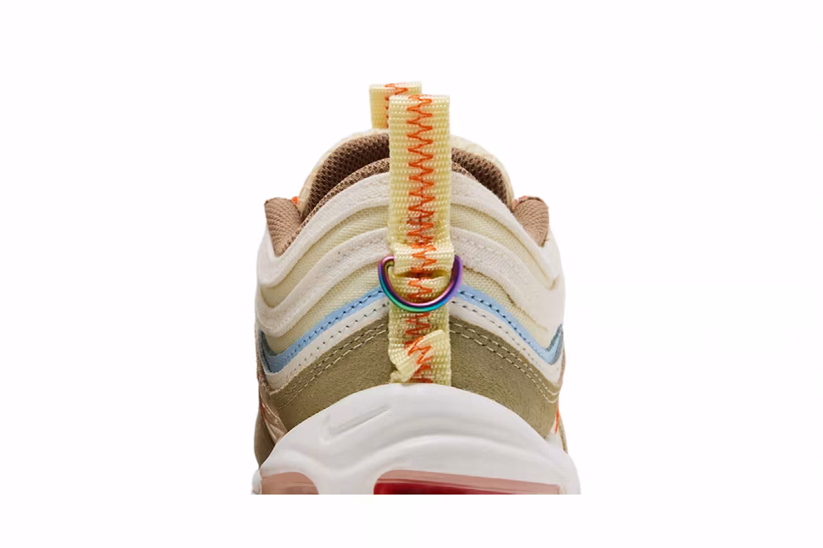 Nike Air Max 97 Alabaster Safety Orange, view 8