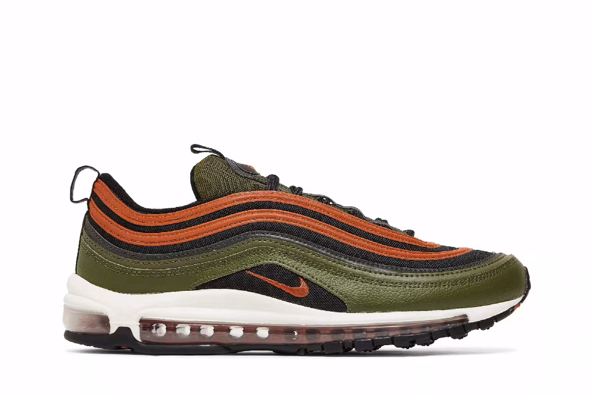 Nike Air Max 97 Black Olive, view 2