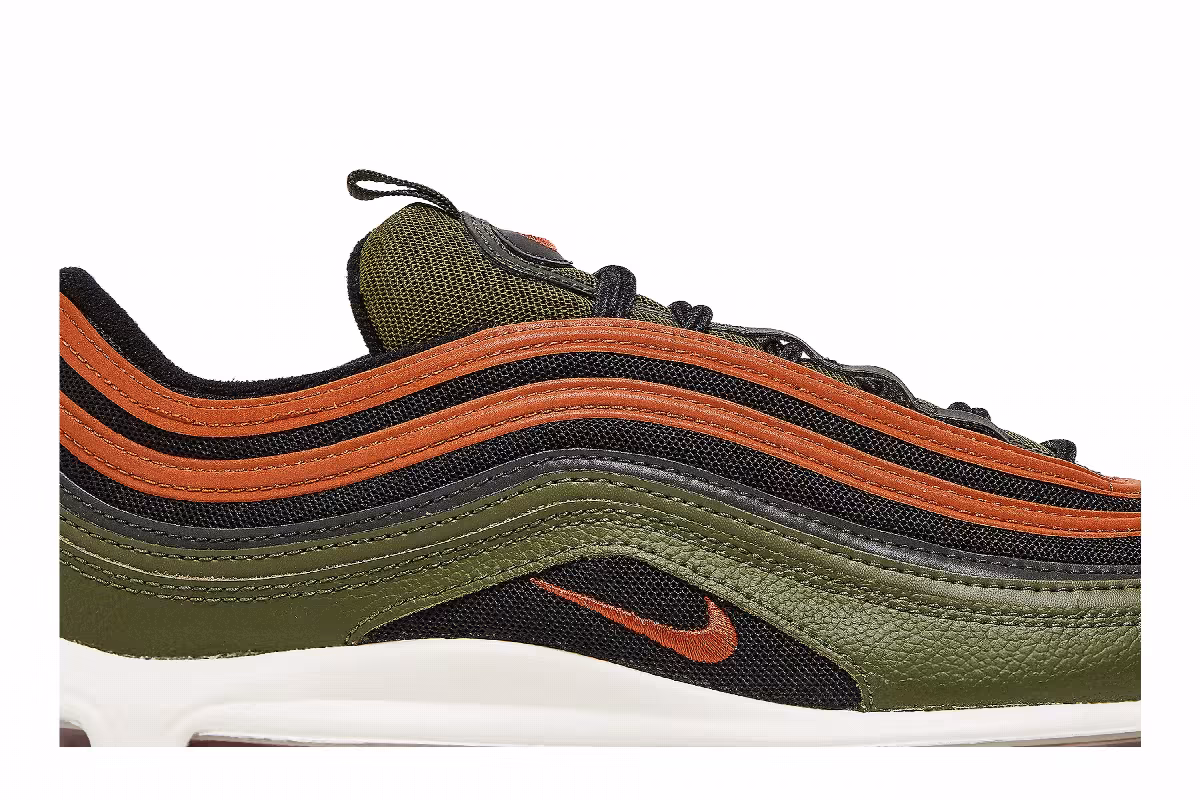 Nike Air Max 97 Black Olive, view 3