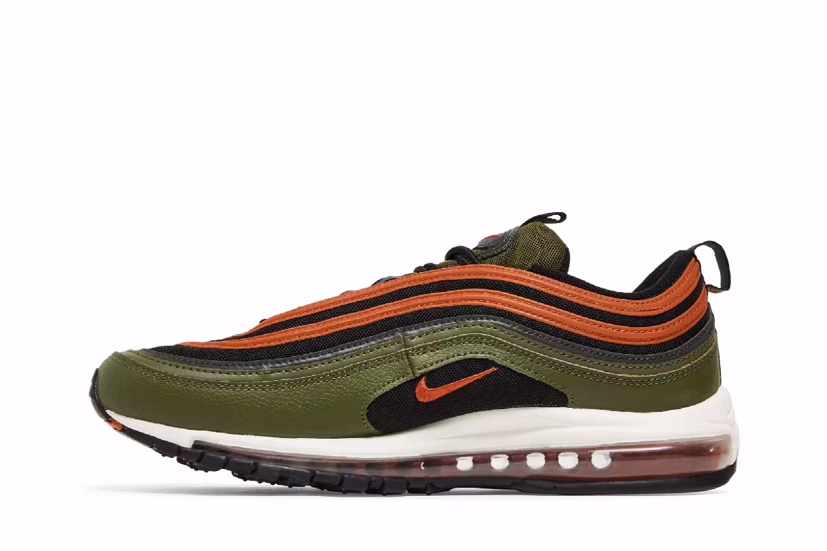Nike Air Max 97 Black Olive, view 4