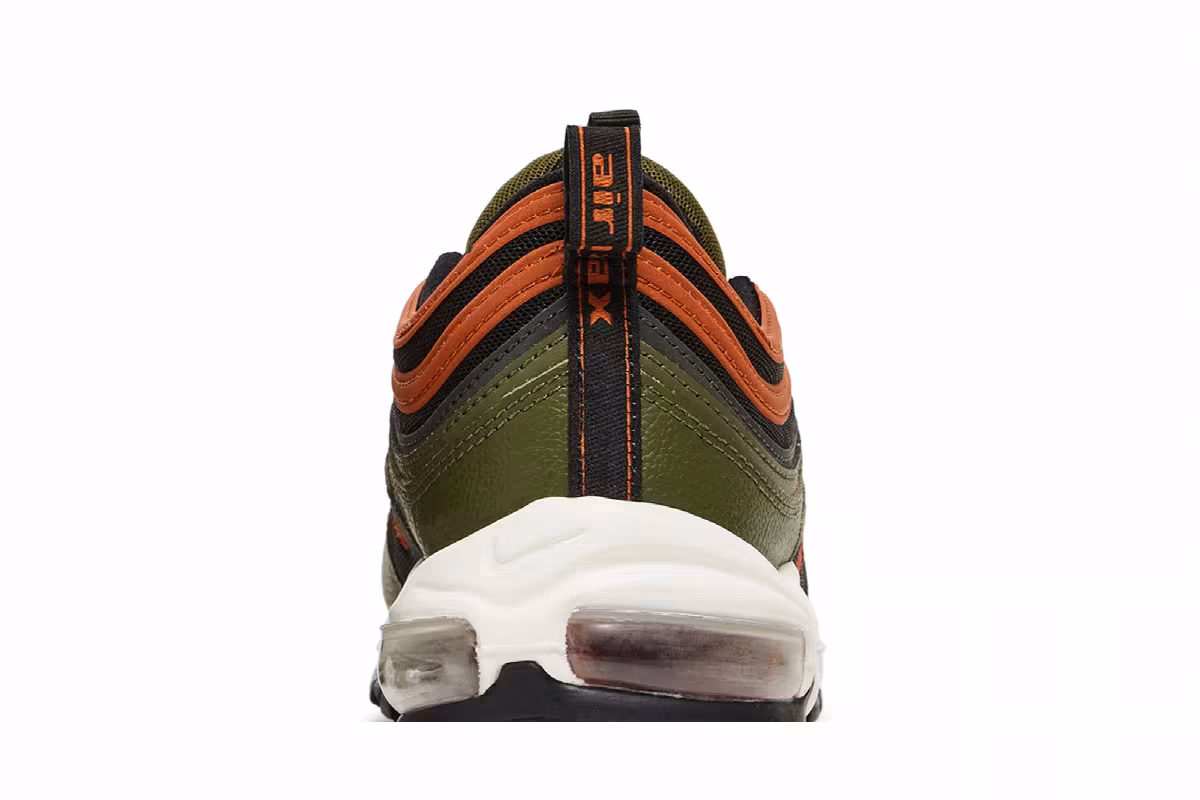 Nike Air Max 97 Black Olive, view 8