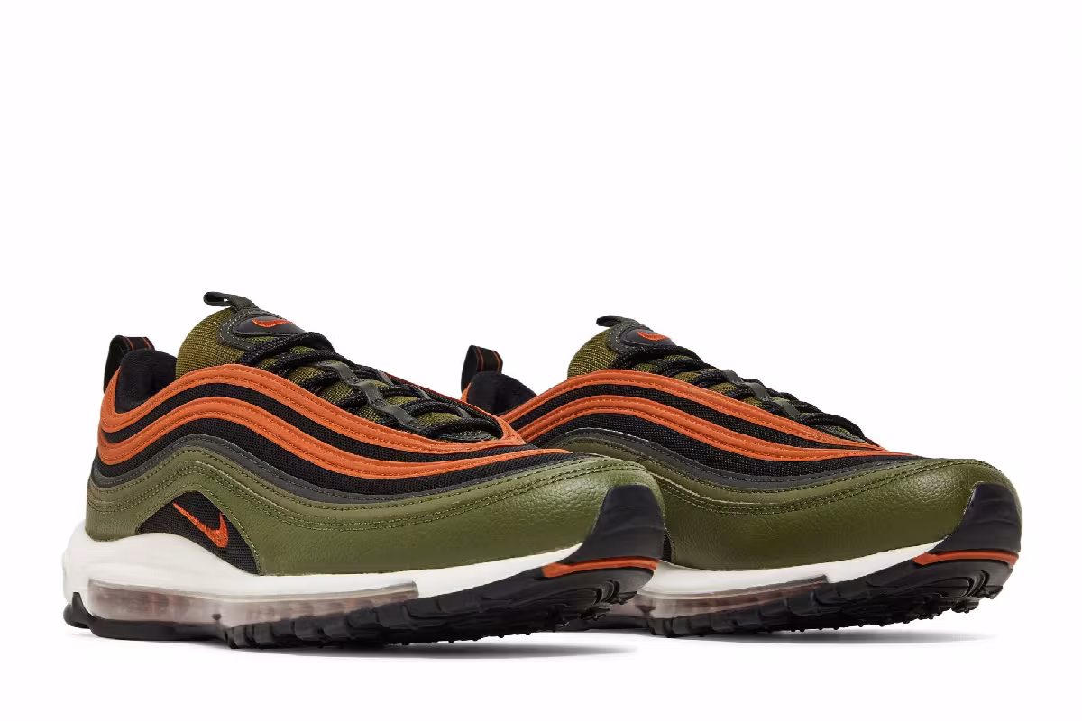 Nike Air Max 97 Black Olive, view 9
