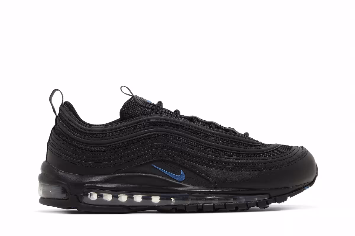 Nike Air Max 97 Black Dark Marina Blue, view 2