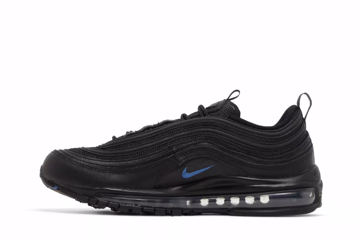Nike Air Max 97 Black Dark Marina Blue, view 4