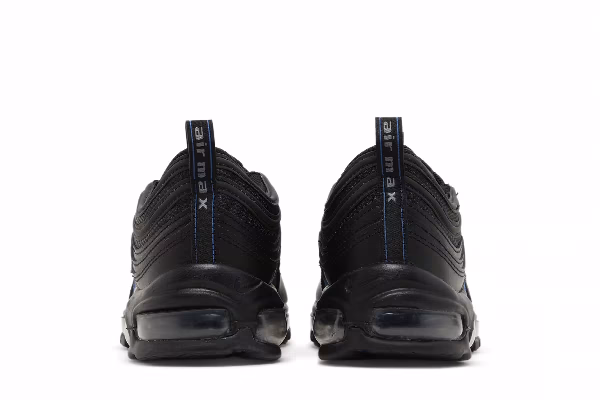 Nike Air Max 97 Black Dark Marina Blue, view 7