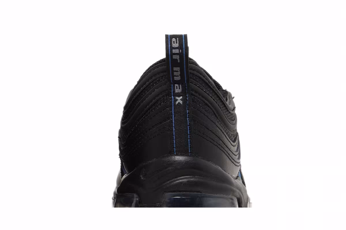 Nike Air Max 97 Black Dark Marina Blue, view 8