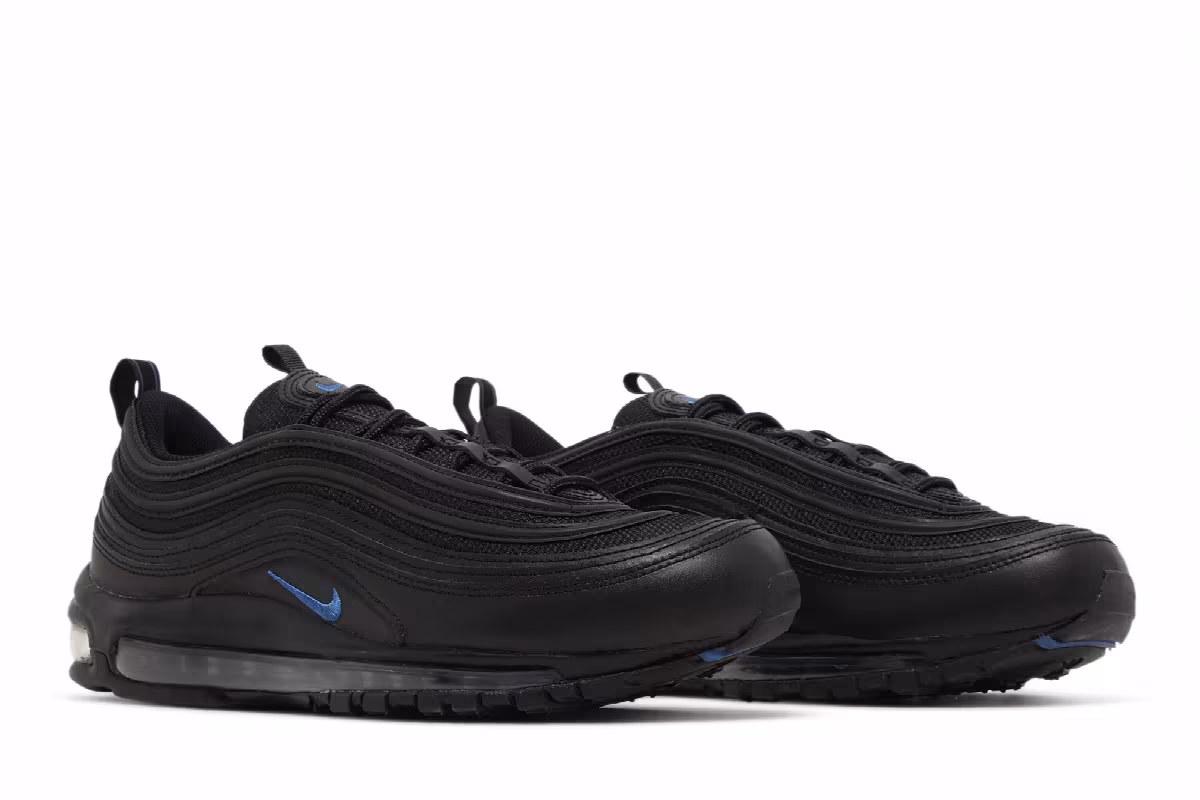 Nike Air Max 97 Black Dark Marina Blue, view 9
