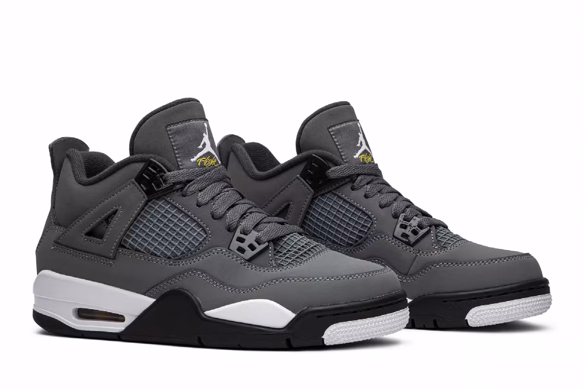 Air Jordan 4 GS Cool Grey 2019, view 9