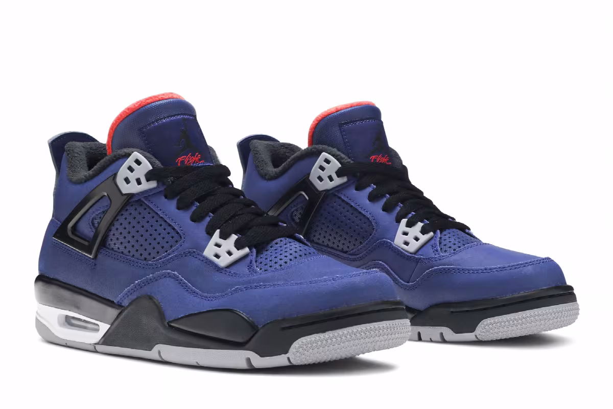Air Jordan 4 Winter GS Loyal Blue, view 9