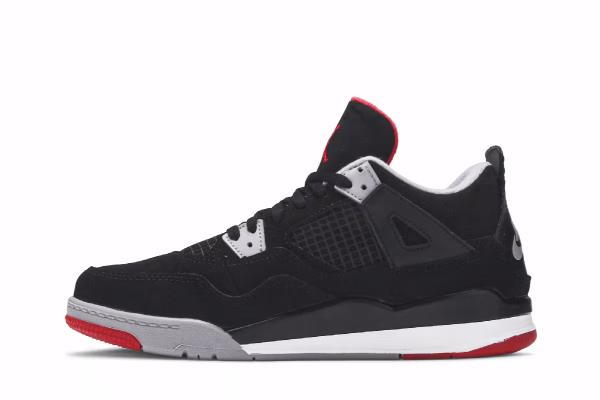 Air Jordan 4 OG PS Bred 2019, view 4