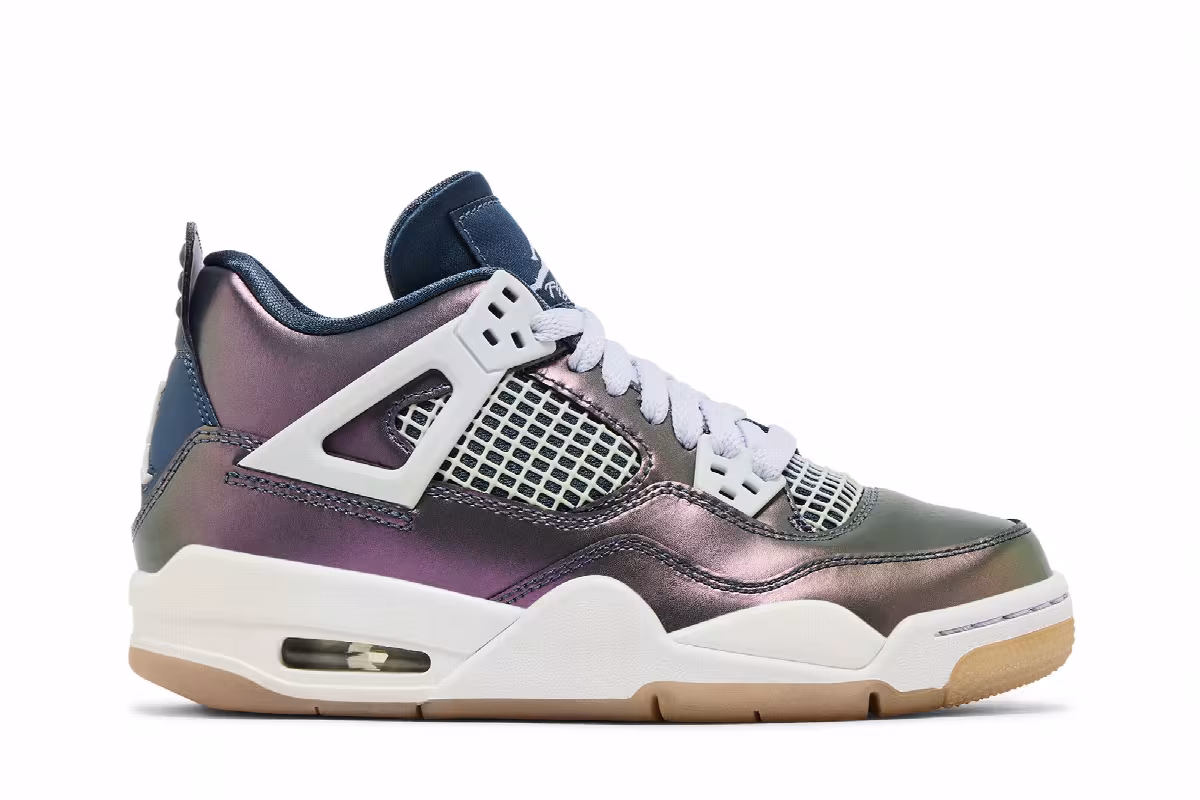 Air Jordan 4 SE GS Monsoon Blue, view 2