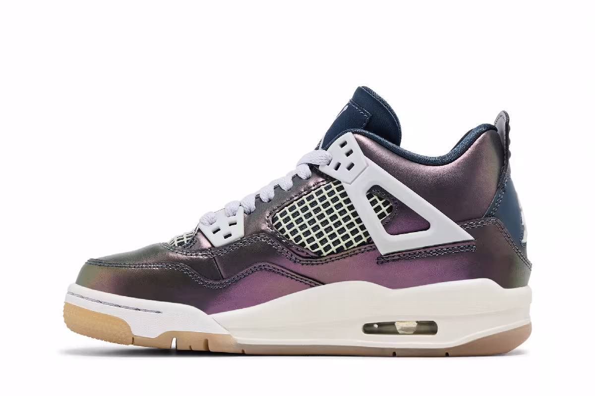 Air Jordan 4 SE GS Monsoon Blue, view 4