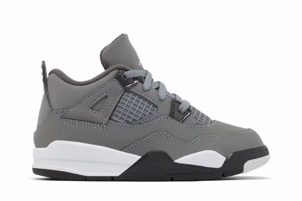 Air Jordan 4 TD Cool Grey 2019, view 2