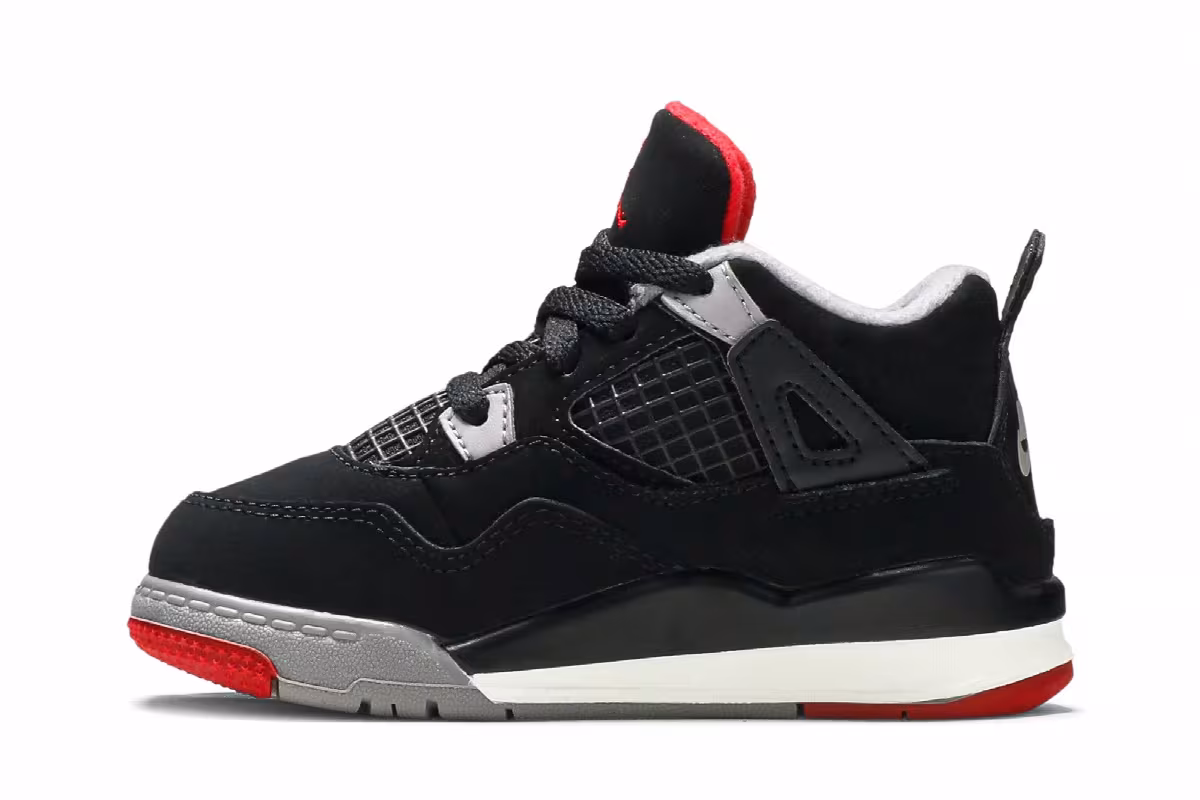 Air Jordan 4 OG TD Bred 2019, view 4