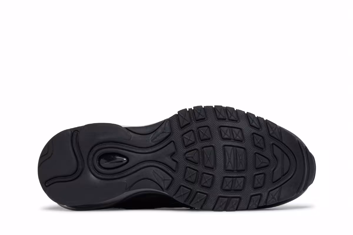Nike Women's Air Max 97 Triple Black, view 5