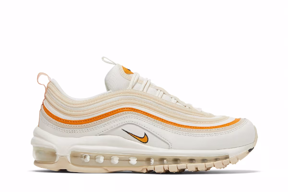 Nike Women's Air Max 97 Phantom Light Curry, view 2