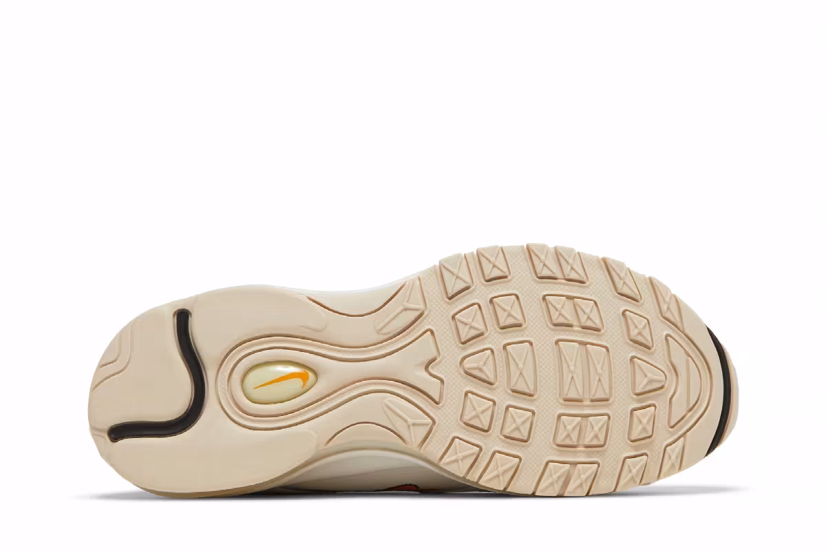 Nike Women's Air Max 97 Phantom Light Curry, view 5