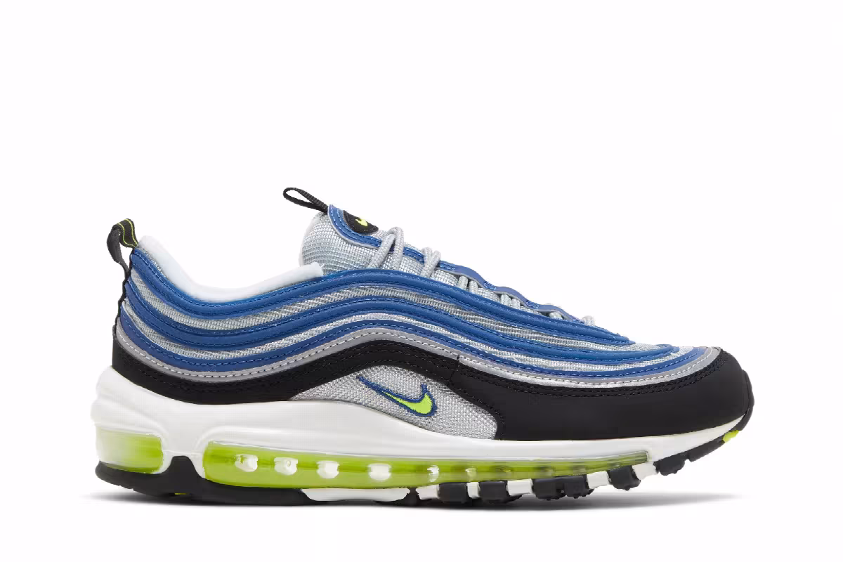 Nike Women's Air Max 97 OG Atlantic Blue, view 2