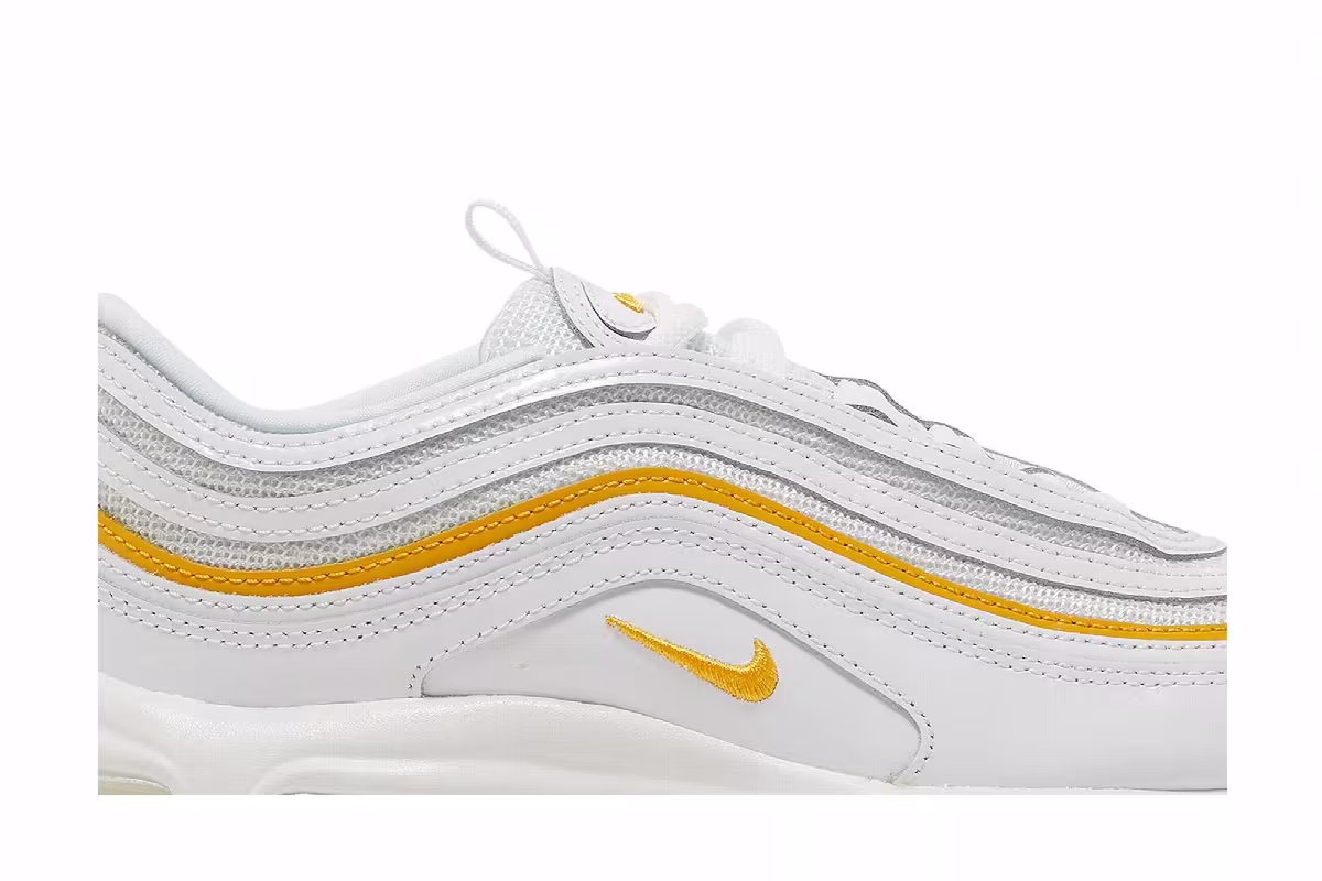 Nike Women's Air Max 97 White University Gold, view 3