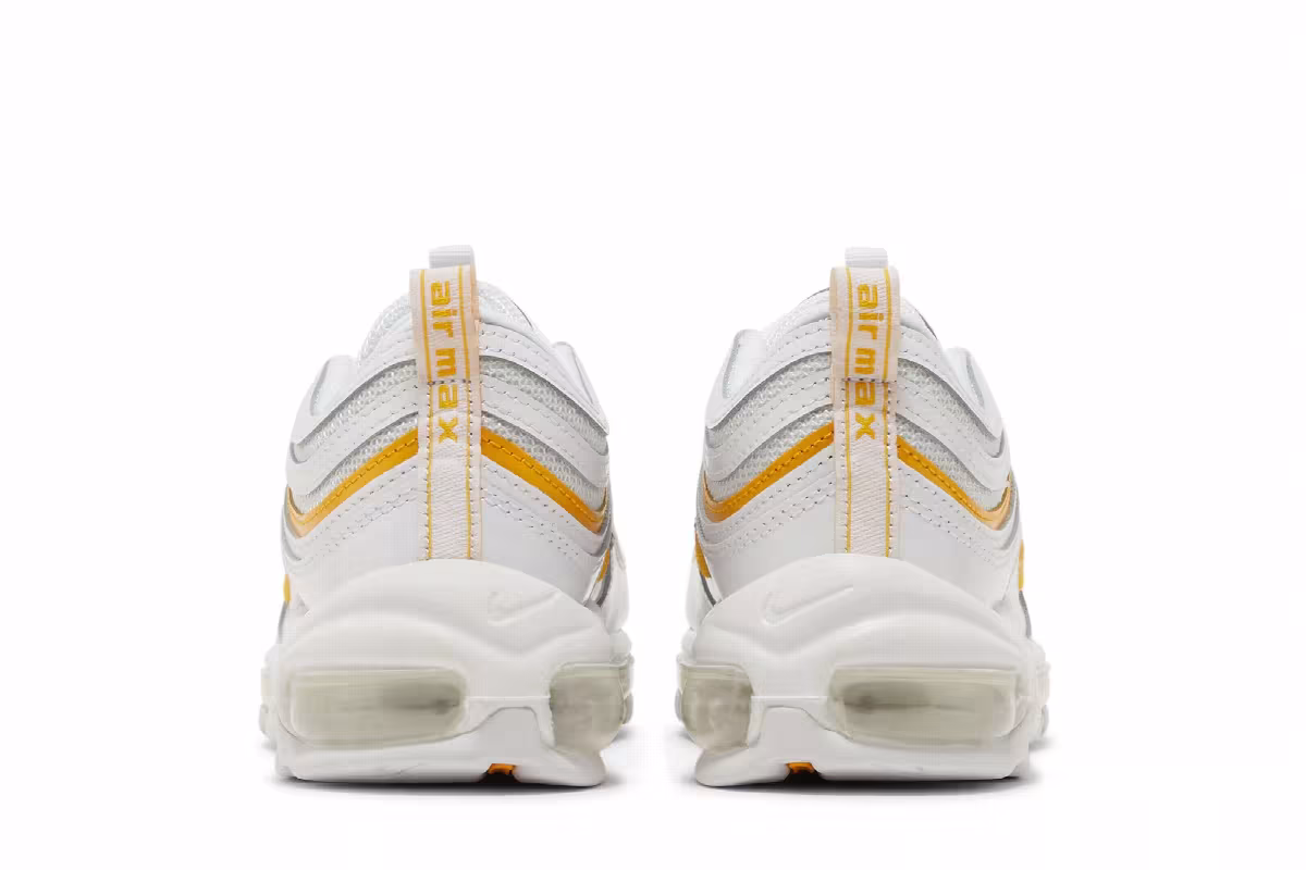 Nike Women's Air Max 97 White University Gold, view 7
