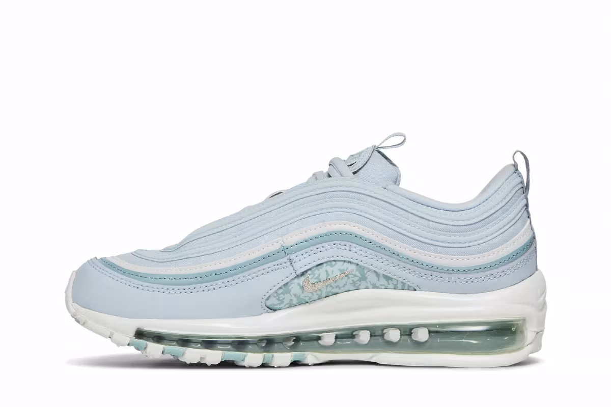 Nike Women's Air Max 97 Blue Camo, view 4