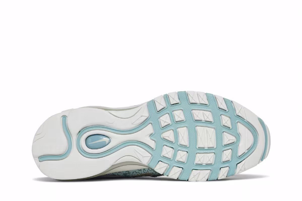 Nike Women's Air Max 97 Blue Camo, view 5