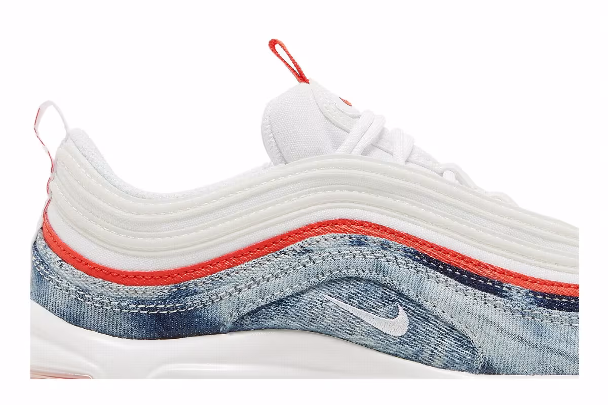 Nike Women's Air Max 97 Washed Denim, view 3