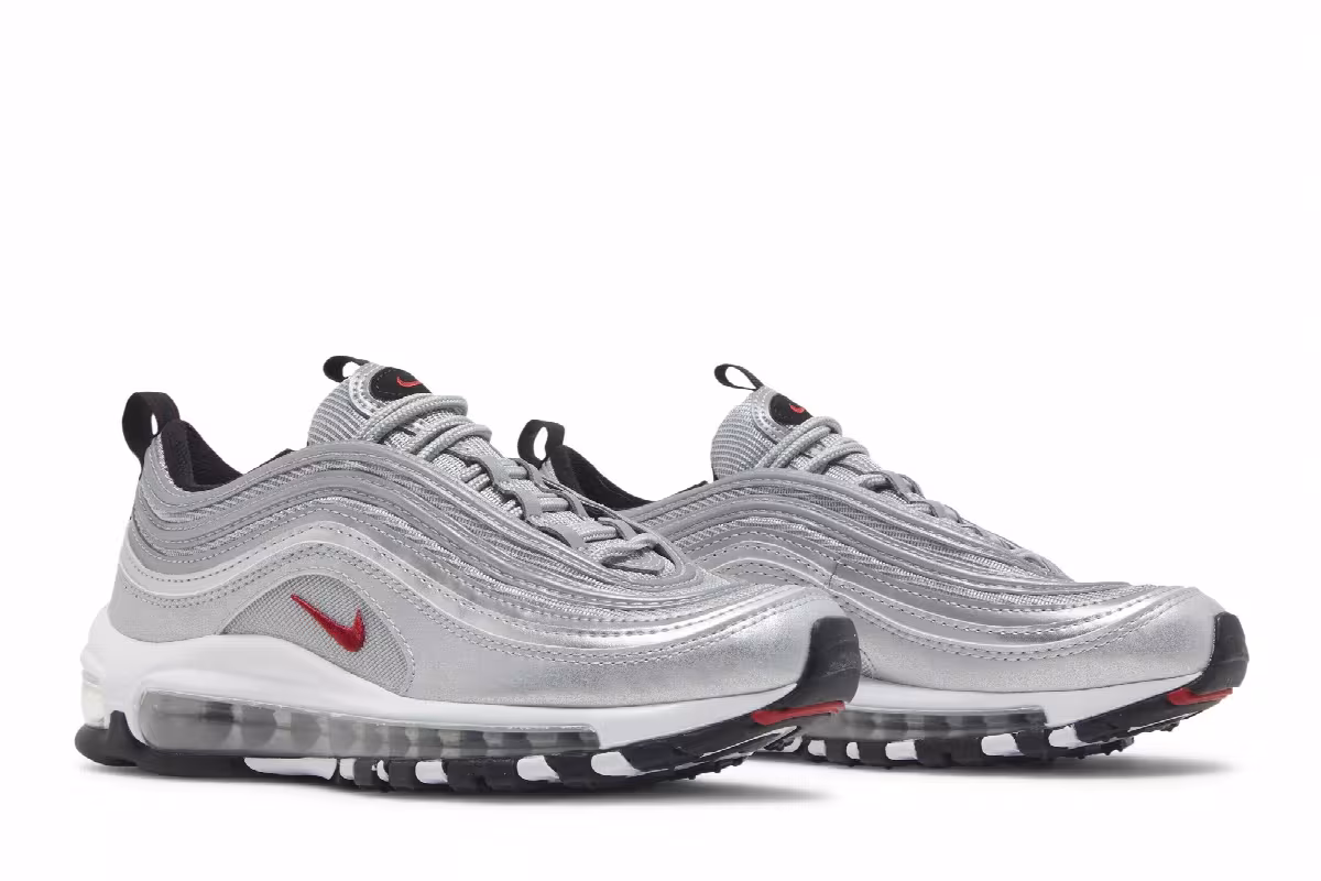 Nike Air Max 97 OG GS Silver Bullet 2022, view 9