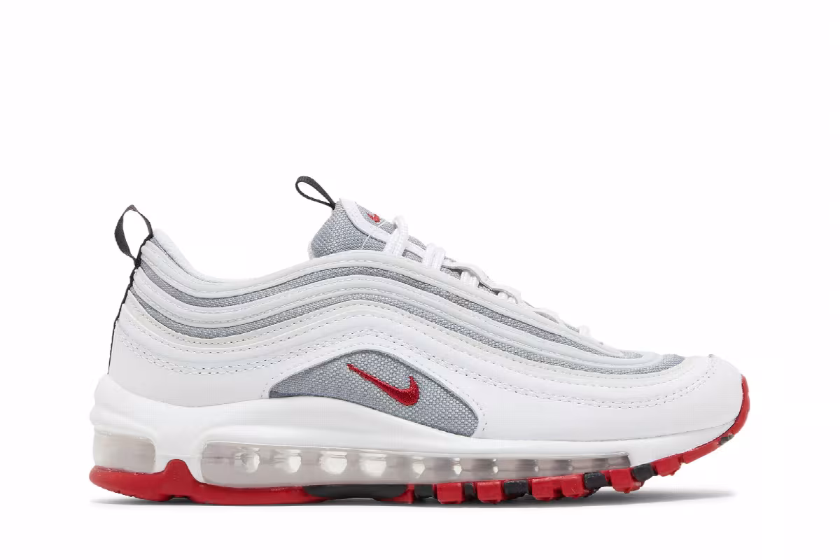 Nike Air Max 97 GS White Bullet, view 2