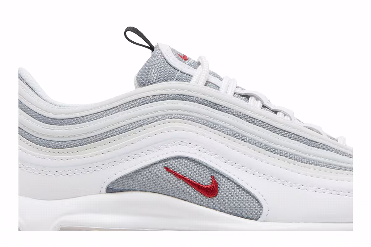 Nike Air Max 97 GS White Bullet, view 3
