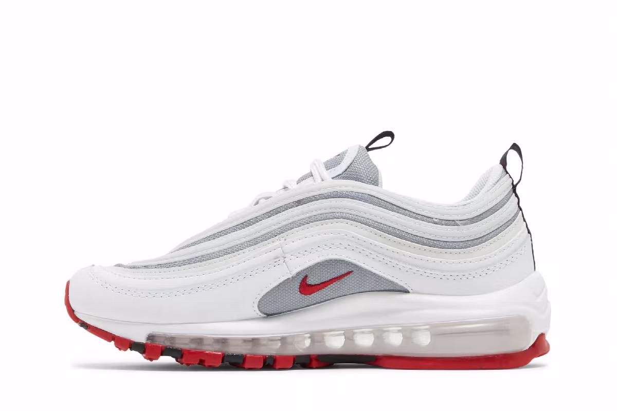 Nike Air Max 97 GS White Bullet, view 4