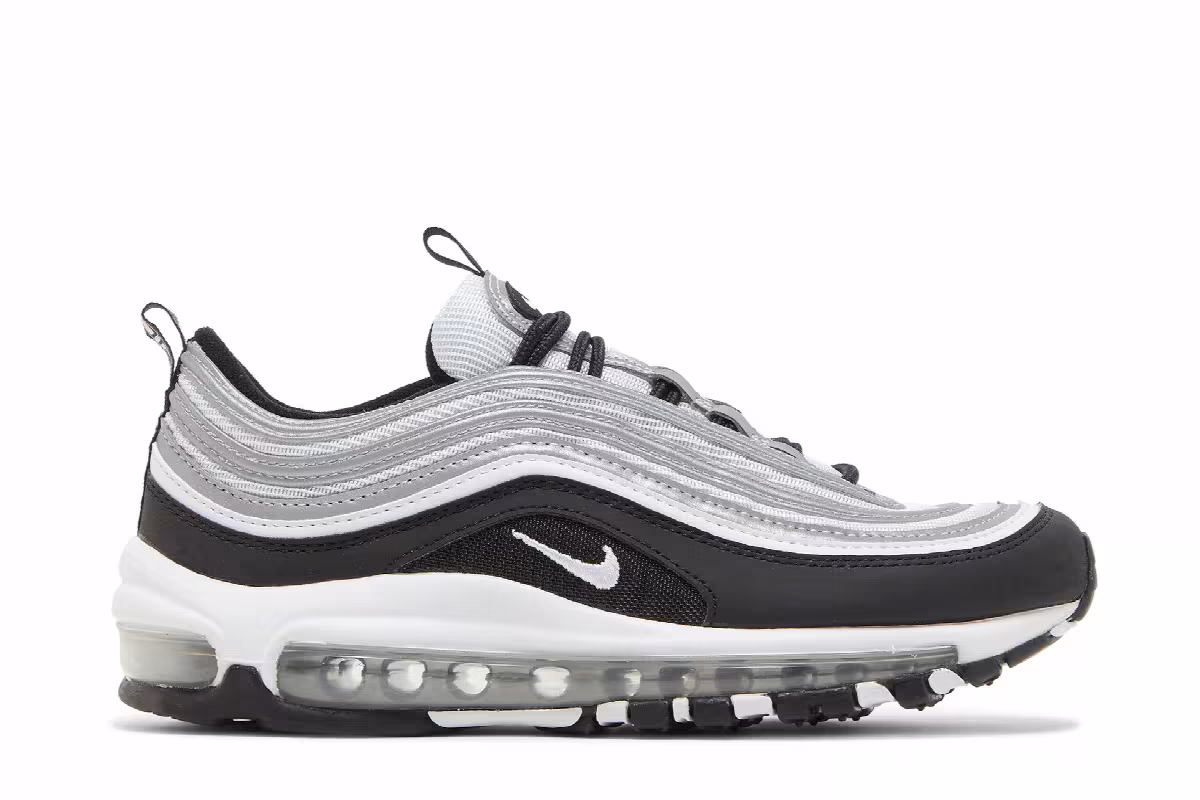 Nike Air Max 97 GS Black Reflect Silver, view 2
