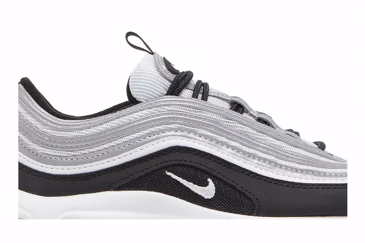 Nike Air Max 97 GS Black Reflect Silver, view 3