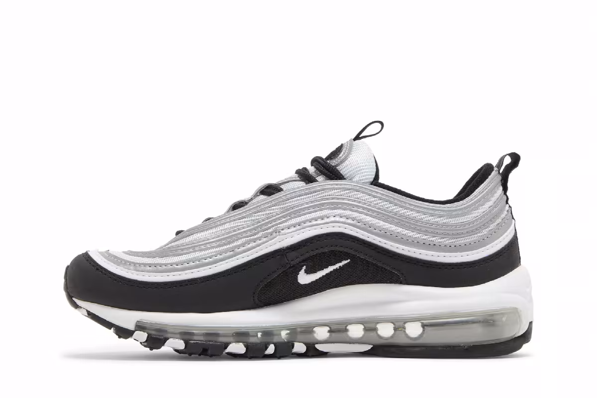 Nike Air Max 97 GS Black Reflect Silver, view 4