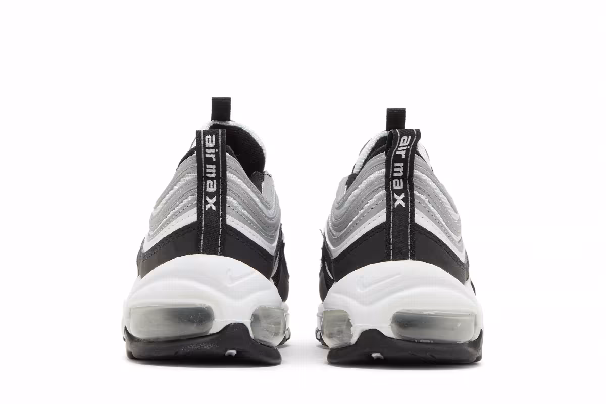 Nike Air Max 97 GS Black Reflect Silver, view 7