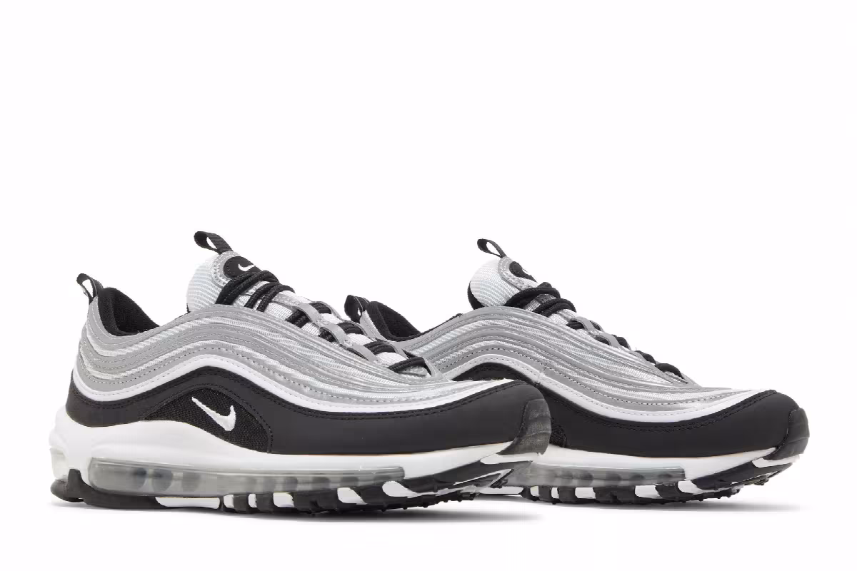 Nike Air Max 97 GS Black Reflect Silver, view 9