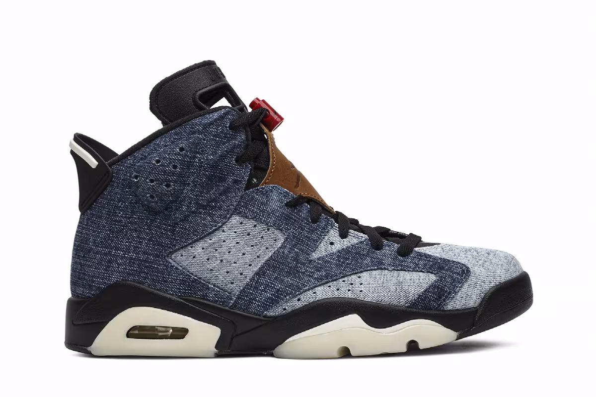 Air Jordan 6 Washed Denim, view 2