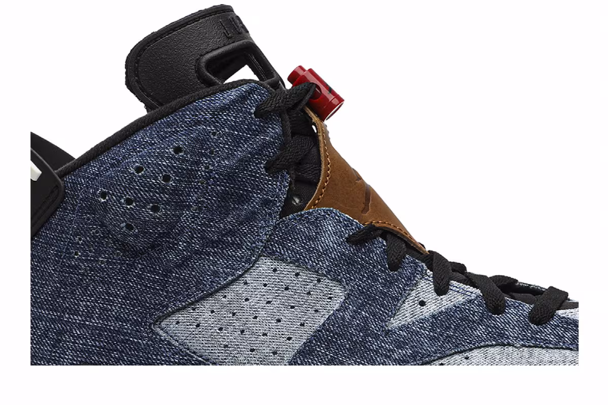 Air Jordan 6 Washed Denim, view 3